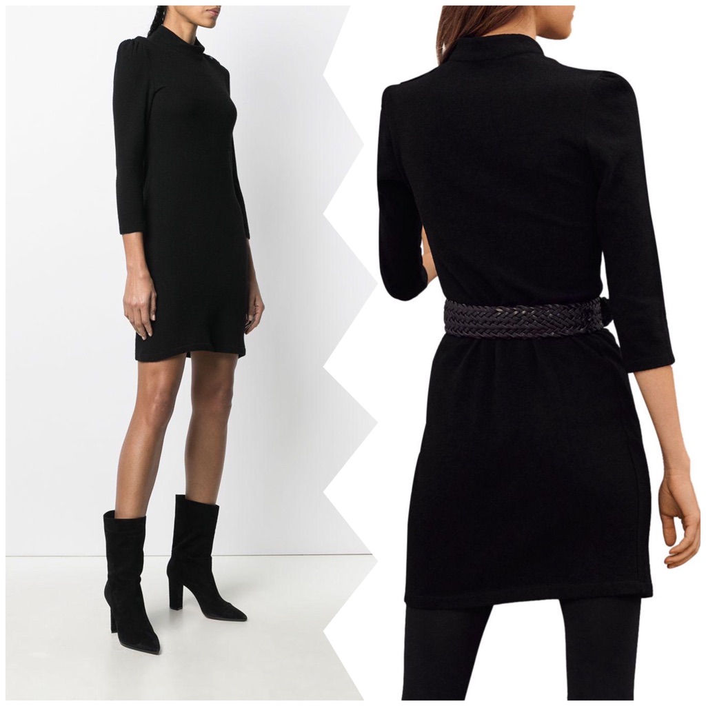 Nwtba&Sh Winnie Dress In Black Dress In Black